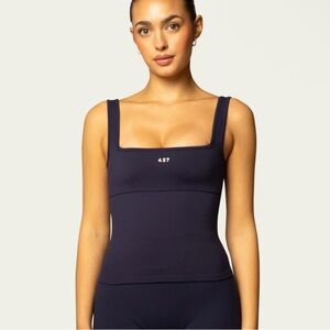 436 Navy Tank Top